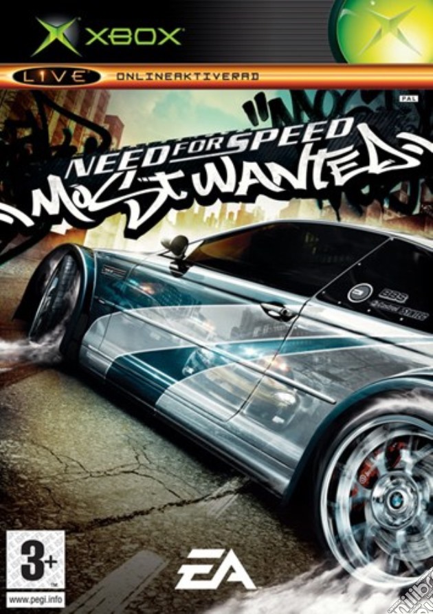 Need for Speed Most Wanted videogame di XBOX