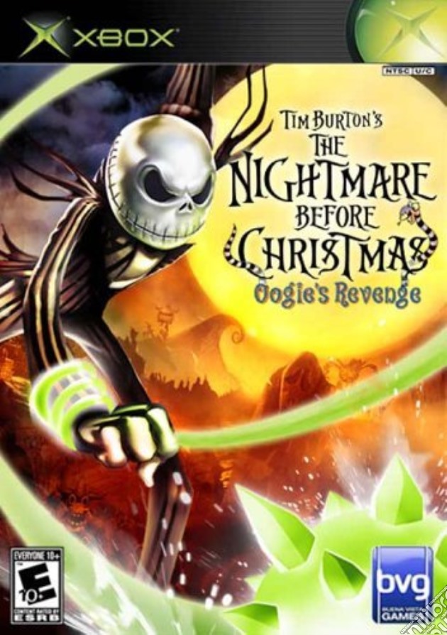 Nightmare Before Christmas videogame di XBOX