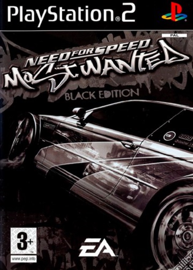 Need for Speed Most Wanted Black Edition videogame di PS2