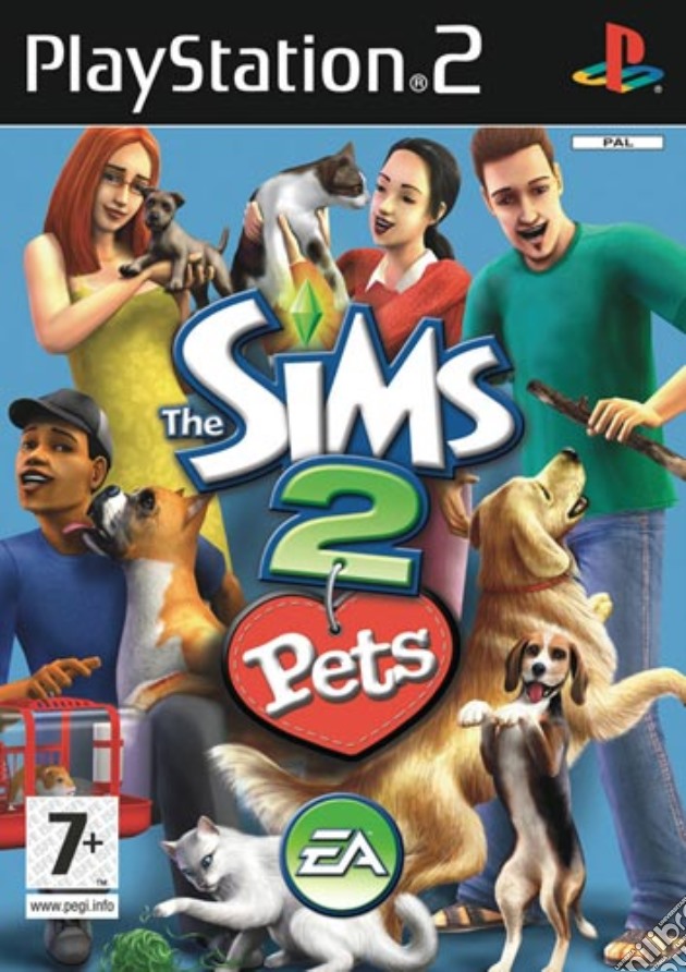 The Sims 2 Pets videogame di PS2