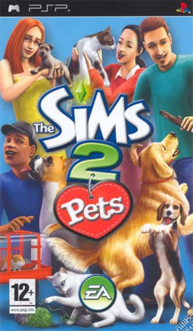 The Sims 2 Pets videogame di PSP