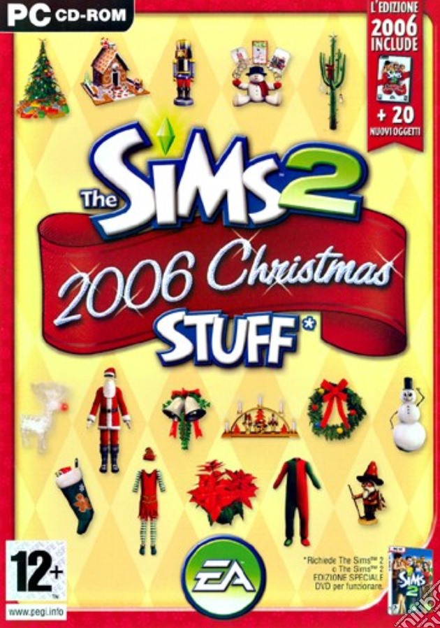 The Sims 2 2006 Christmas Stuff videogame di PC