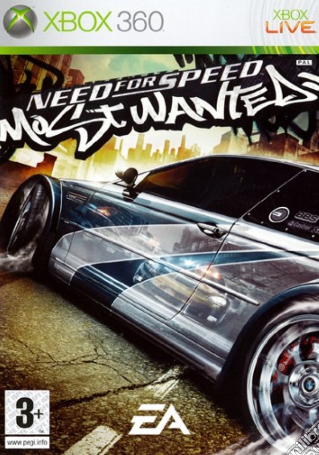 Need for Speed Most Wanted videogame di X360