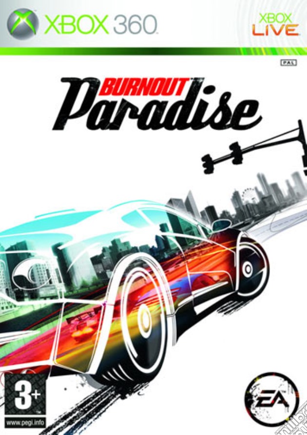 Burnout Paradise videogame di X360