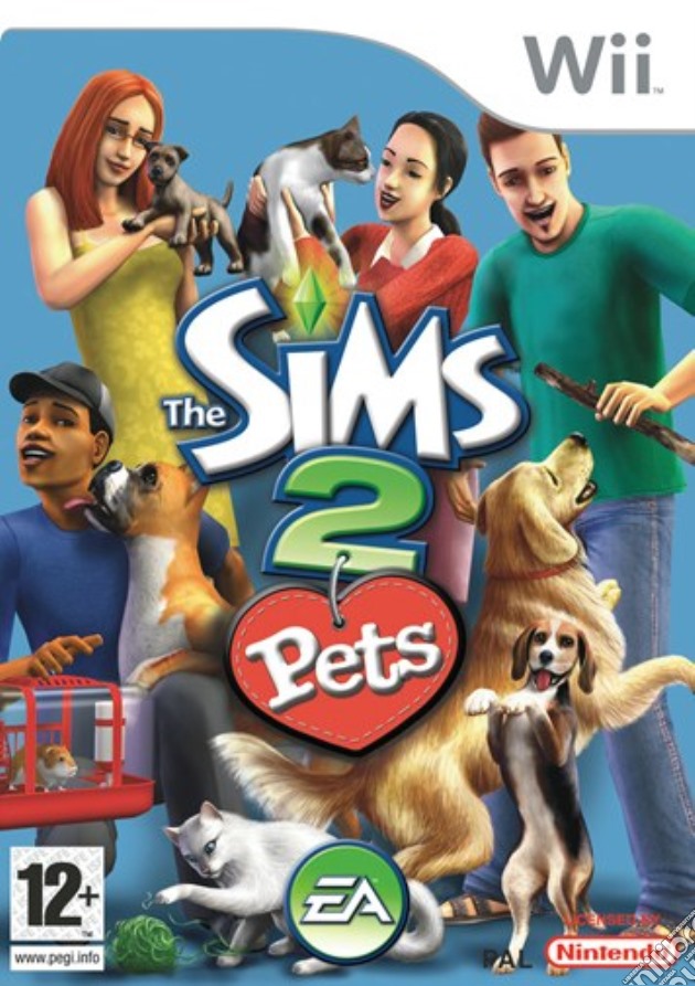 The Sims 2 Pets videogame di WII