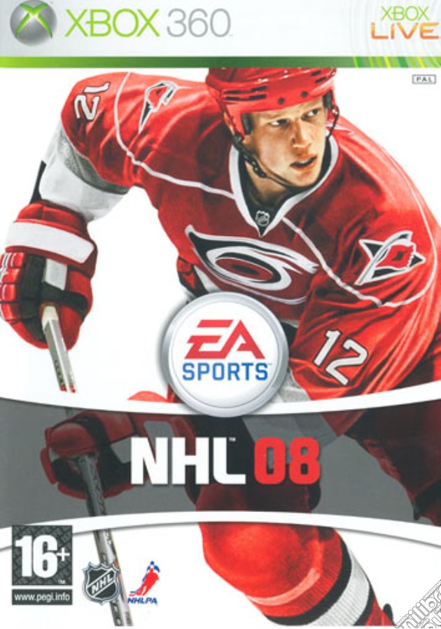 NHL 08 videogame di X360