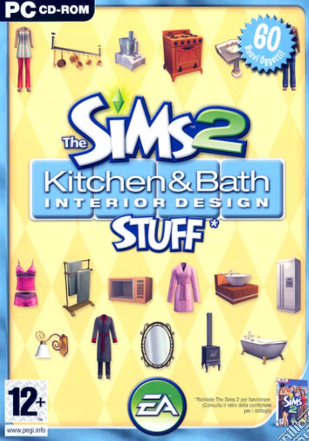 The Sims 2 Kitchen & Bath Design Stuff videogame di PC