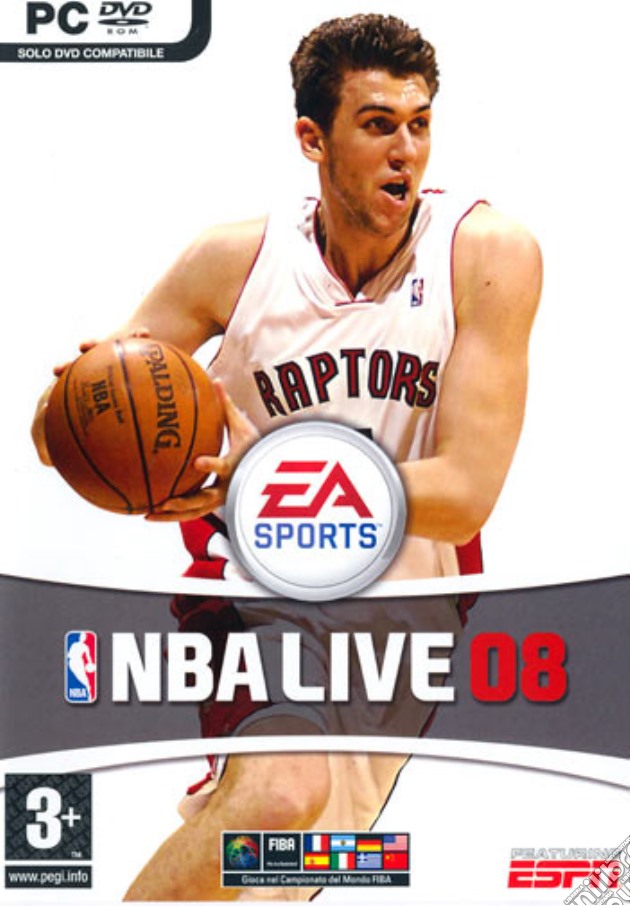 NBA Live 08 videogame di PC