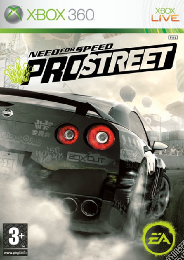 Need For Speed Pro Street videogame di X360