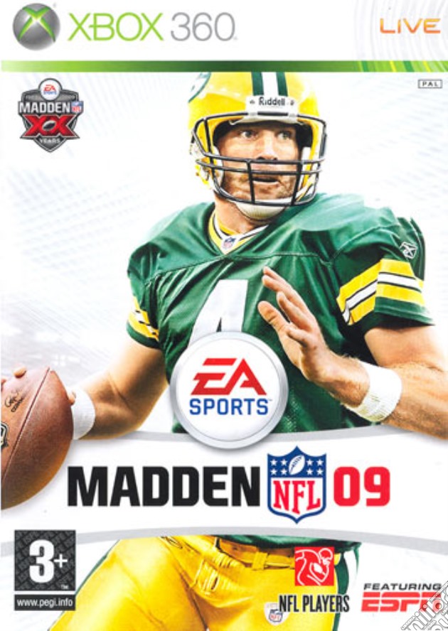 Madden NFL 09 videogame di X360