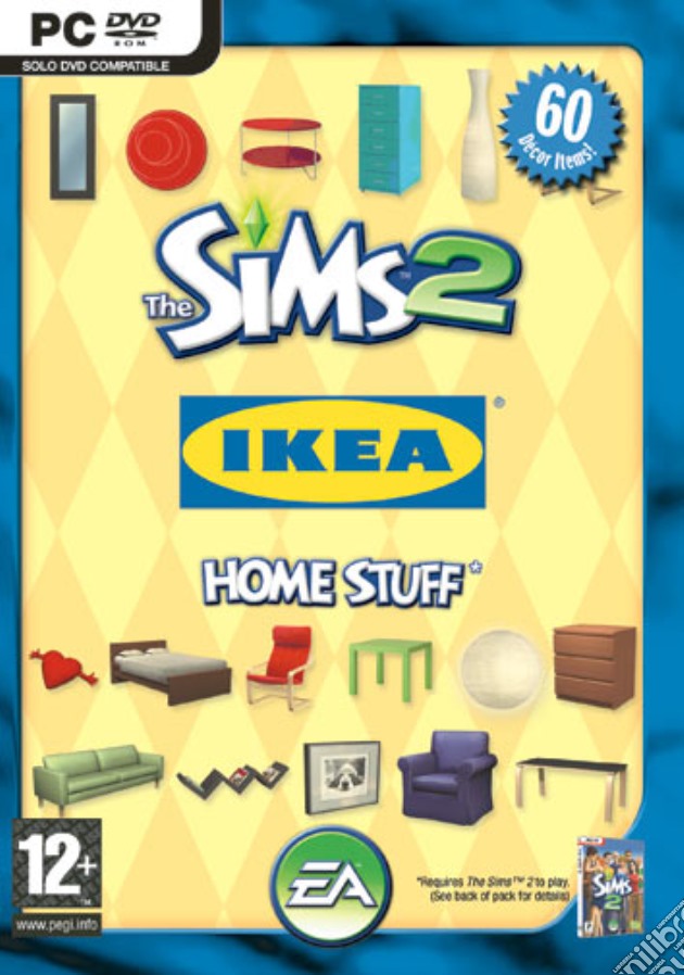 The Sims 2 Ikea Home Stuff videogame di PC