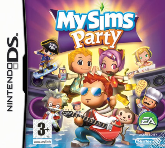 MySims Party videogame di NDS