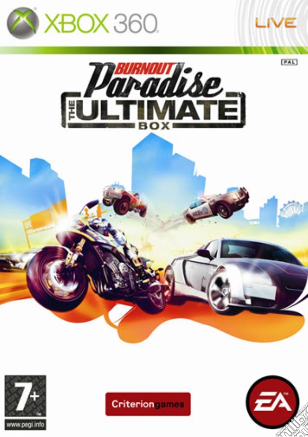 Burnout Paradise The Ultimate Box videogame di X360