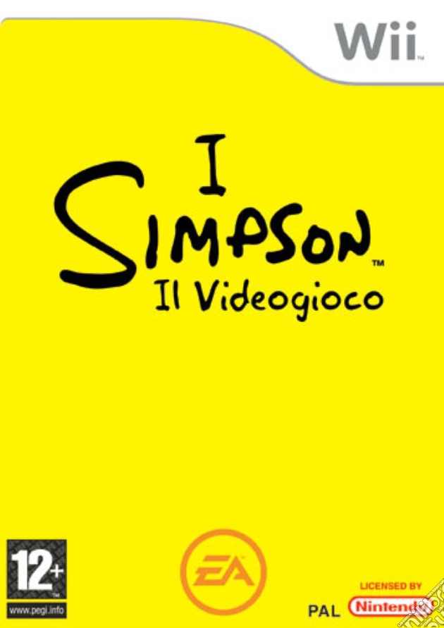 The Simpsons videogame di WII