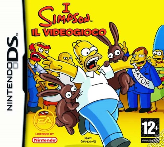 The Simpsons videogame di NDS