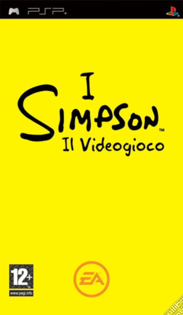 The Simpsons videogame di PSP