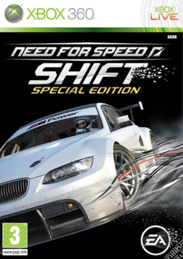 Need For Speed Shift Collector's Edition videogame di X360
