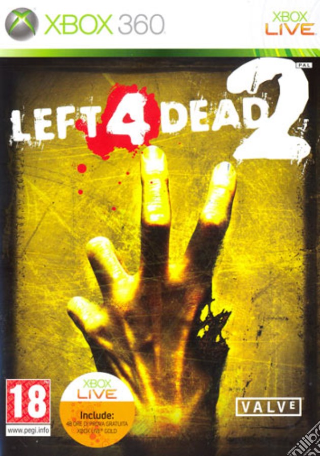 Left 4 Dead 2 videogame di X360
