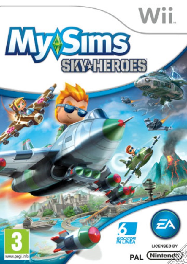 MySims Sky Heroes videogame di WII