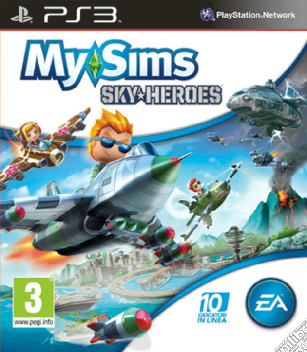 MySims Sky Heroes videogame di PS3