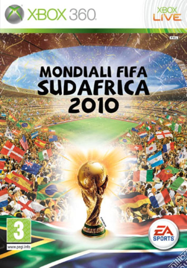FIFA 2010 Mondiali Sudafrica videogame di X360