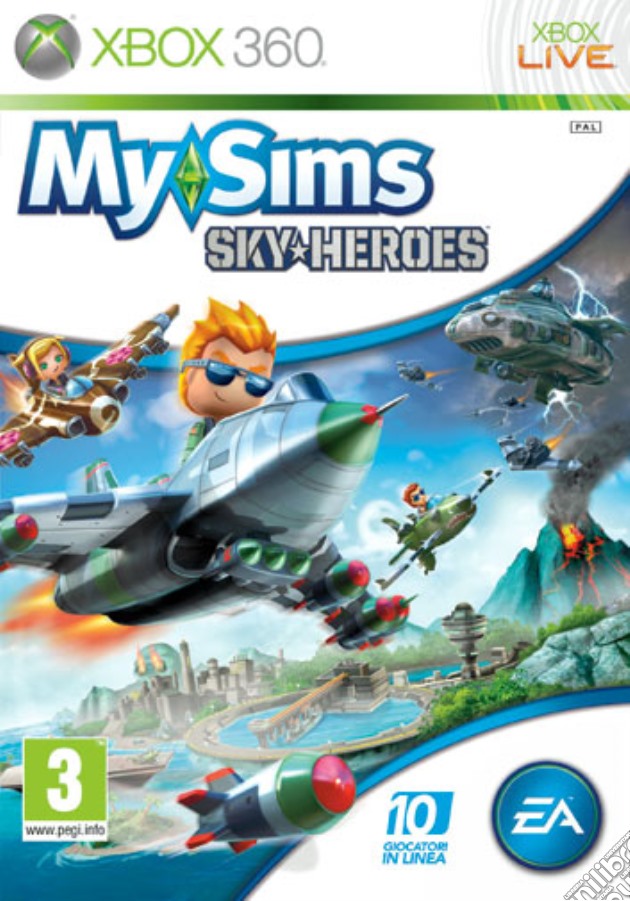MySims Sky Heroes videogame di X360