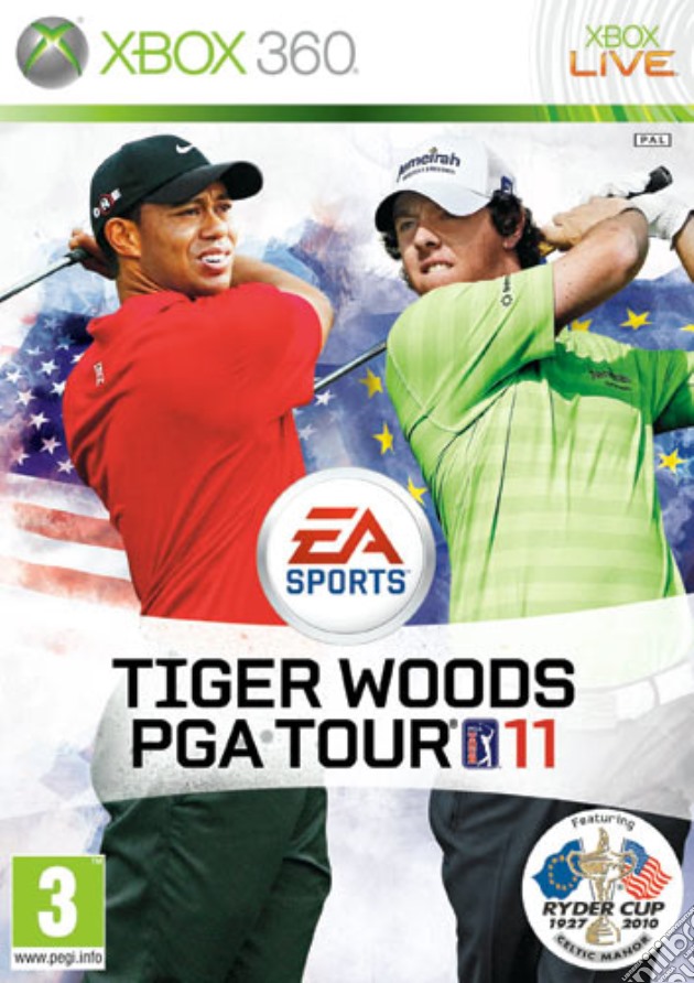 Tiger Woods PGA Tour 11 videogame di X360