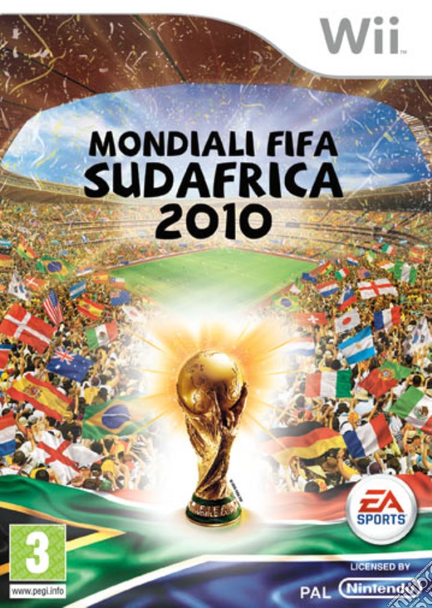 FIFA 2010 Mondiali Sudafrica videogame di WII