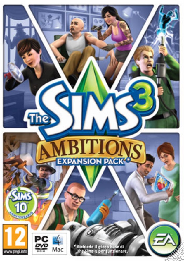The Sims 3 Ambitions videogame di PC