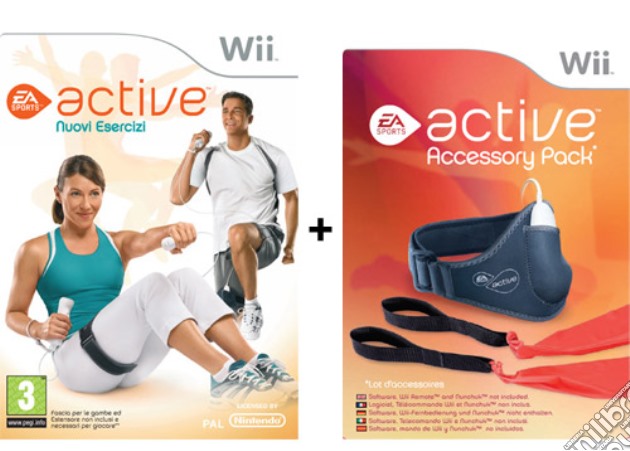 EA Sports Active Accessory + Nuovi Eser. videogame di WII