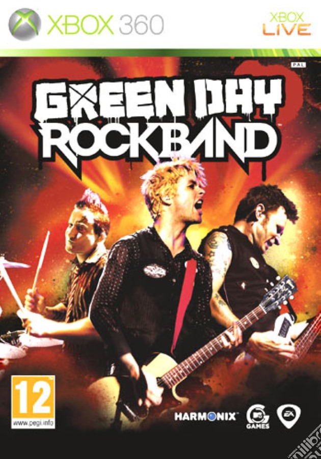 Green Day: Rock Band videogame di X360
