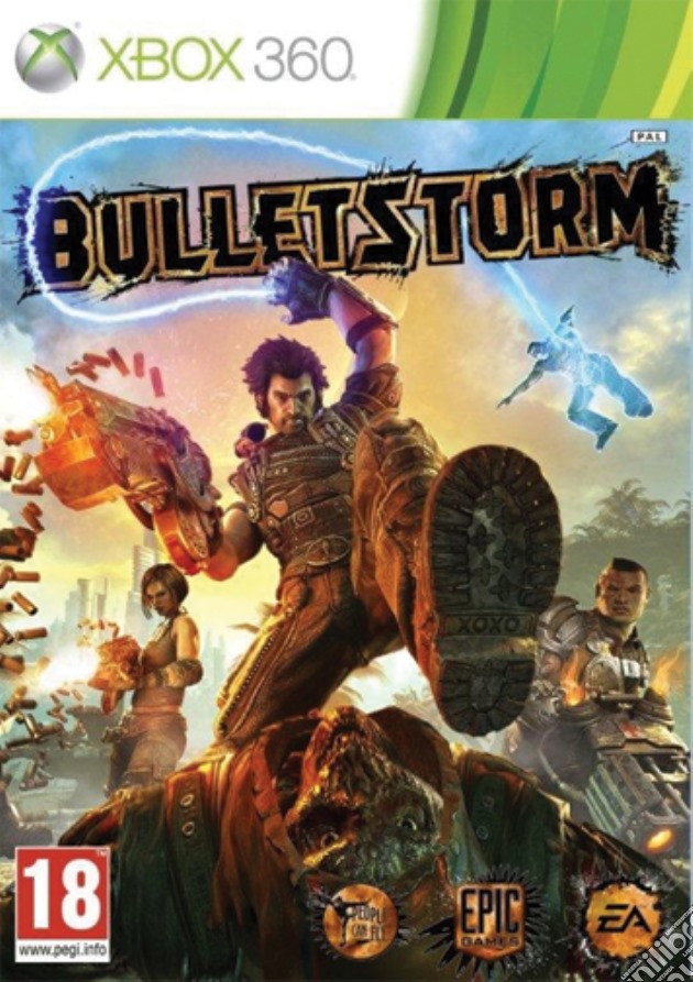 BulletStorm videogame di X360