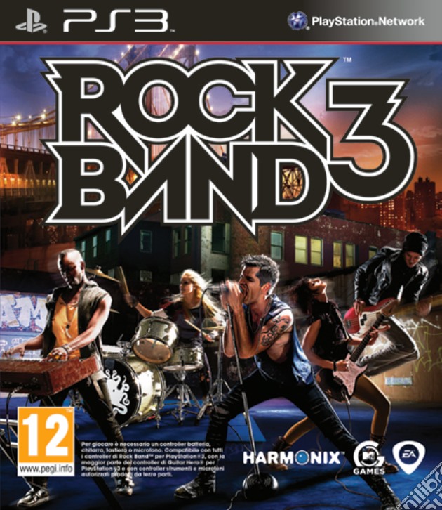 Rock Band 3 videogame di PS3