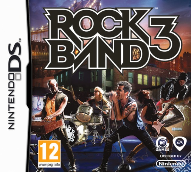 Rock Band 3 videogame di NDS
