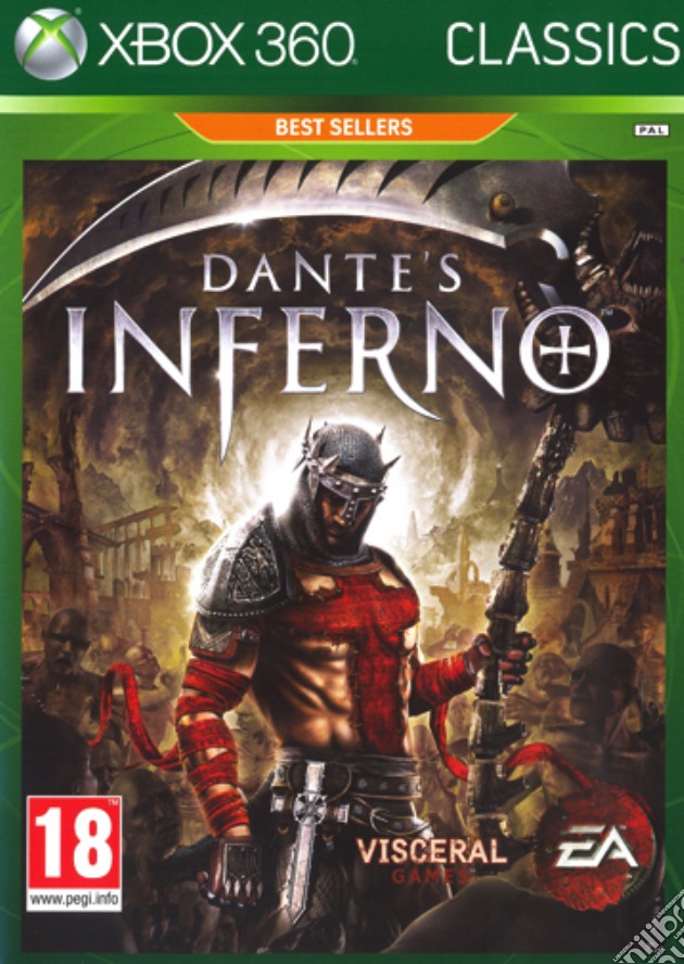 Dante's Inferno Classic videogame di X360