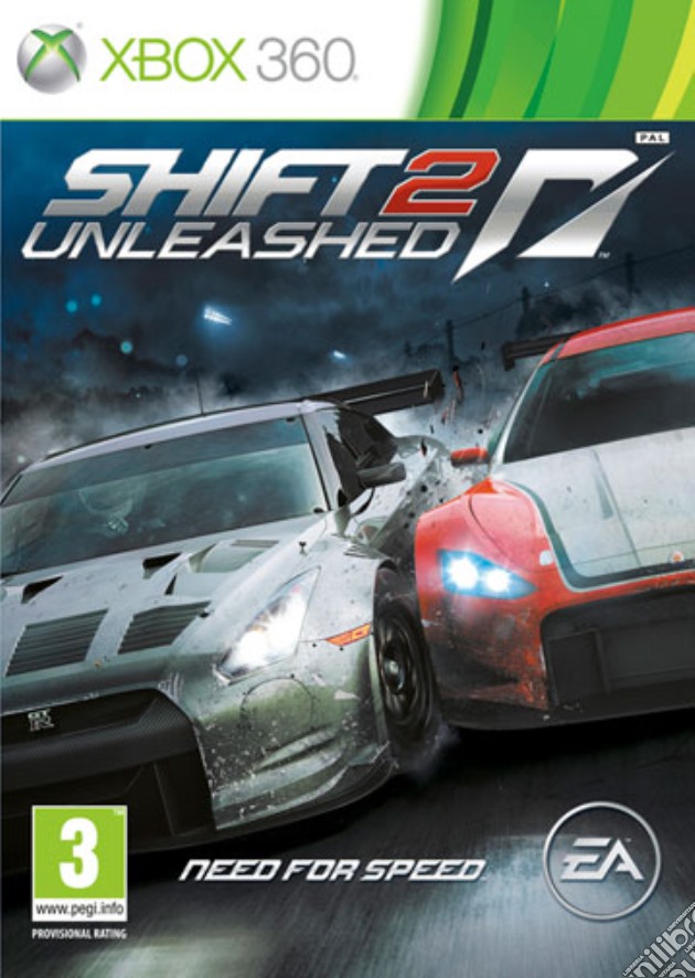 Shift 2 Unleashed videogame di X360