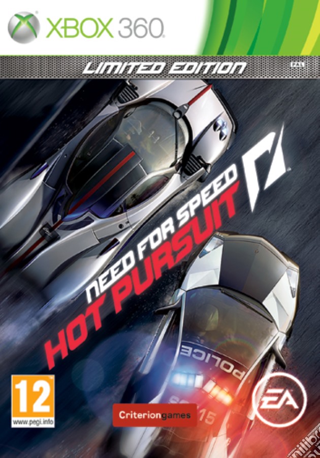 Need for Speed Hot Pursuit Ltd Ed videogame di X360