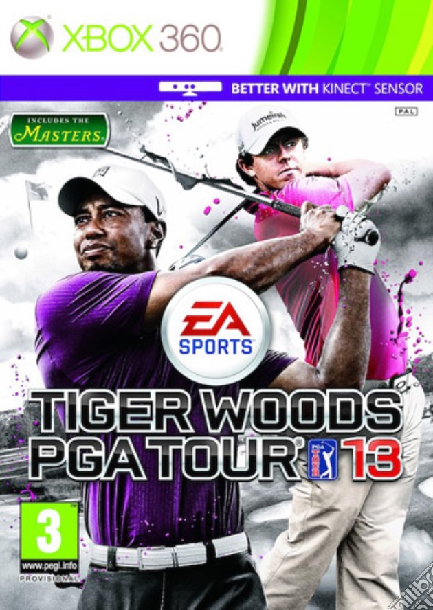 Tiger Woods PGA Tour 13 videogame di X360