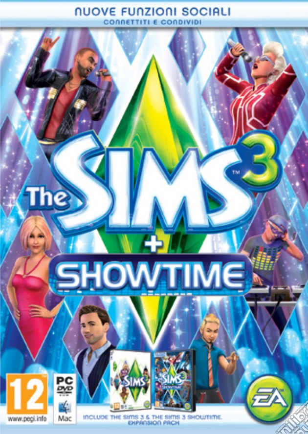 The Sims 3 Plus Showtime (Core+EP) videogame di PC