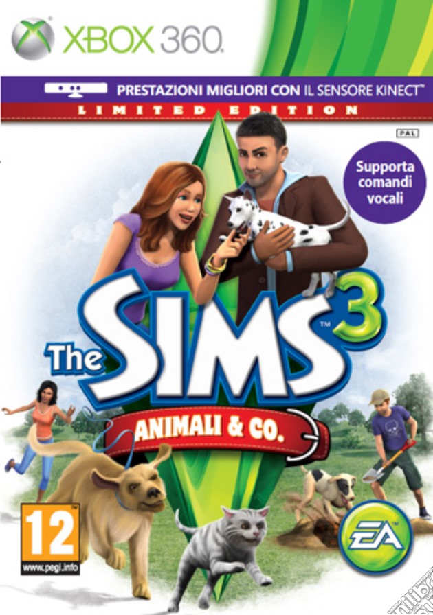 The Sims 3 Animali & Co Limited Ed. videogame di X360