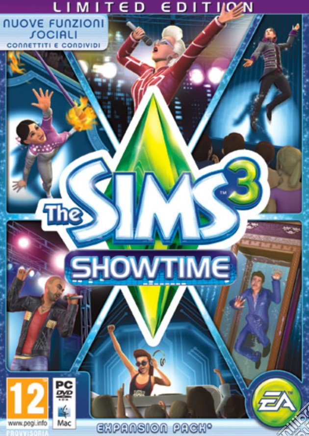The Sims 3 Plus Showtime Ltd Ed. videogame di PC
