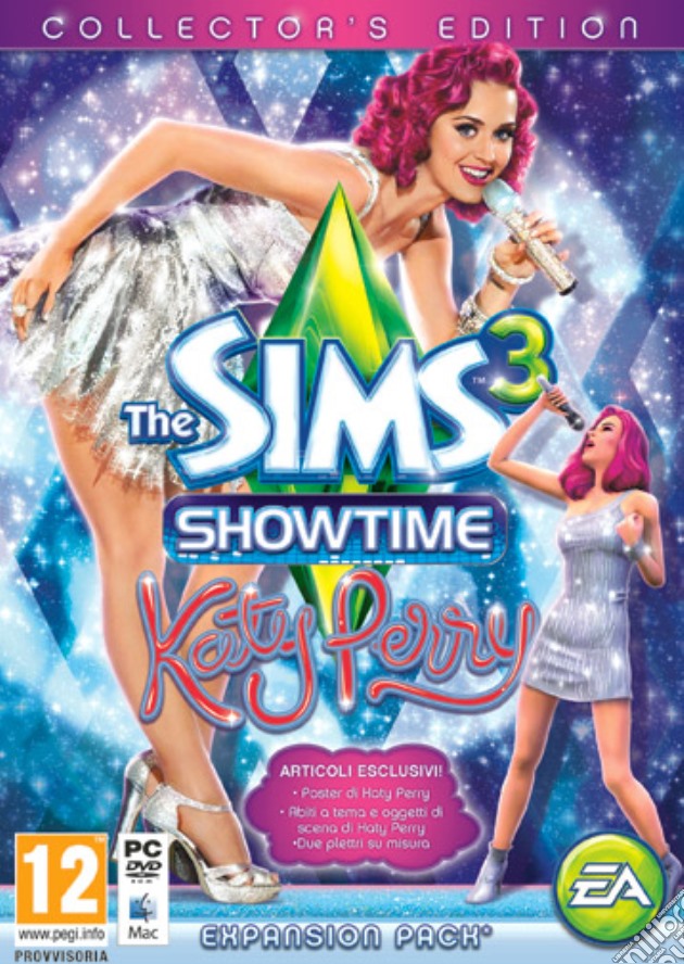 The Sims 3 Showtime Katy Perry Coll.Ed. videogame di PC