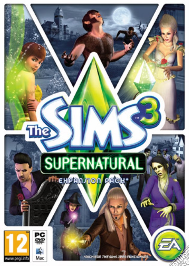 The Sims 3 Supernatural videogame di PC