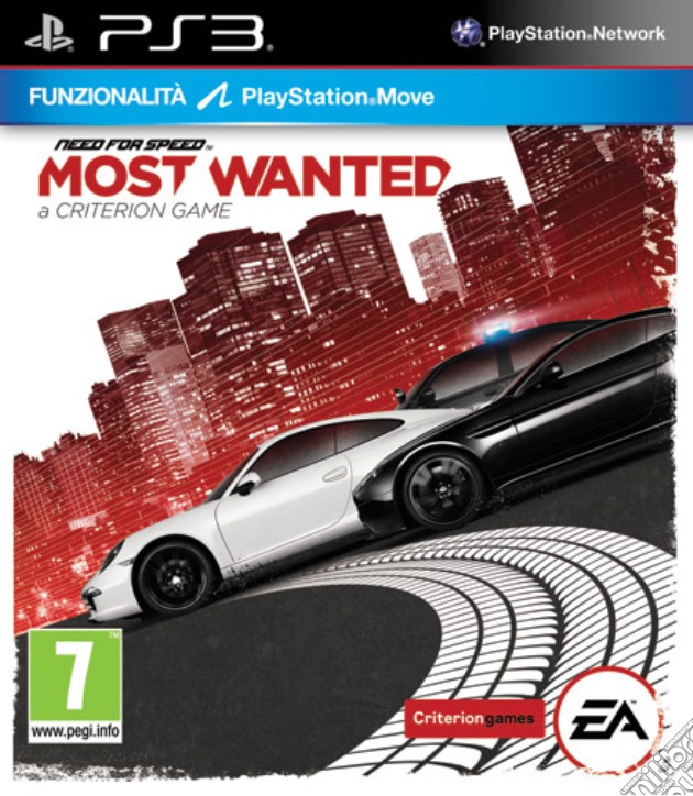 Need for Speed Most Wanted videogame di PS3