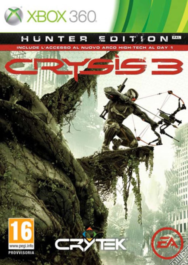 Crysis 3 Limited Hunter Edition videogame di X360