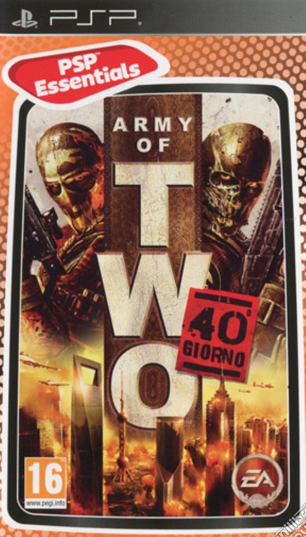 Essentials Army Of Two The 40th Day videogame di PSP