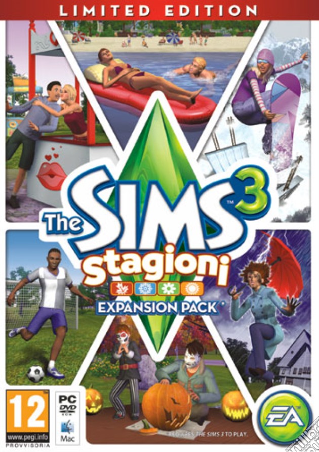 The Sims 3 Season Limited Edition videogame di PC