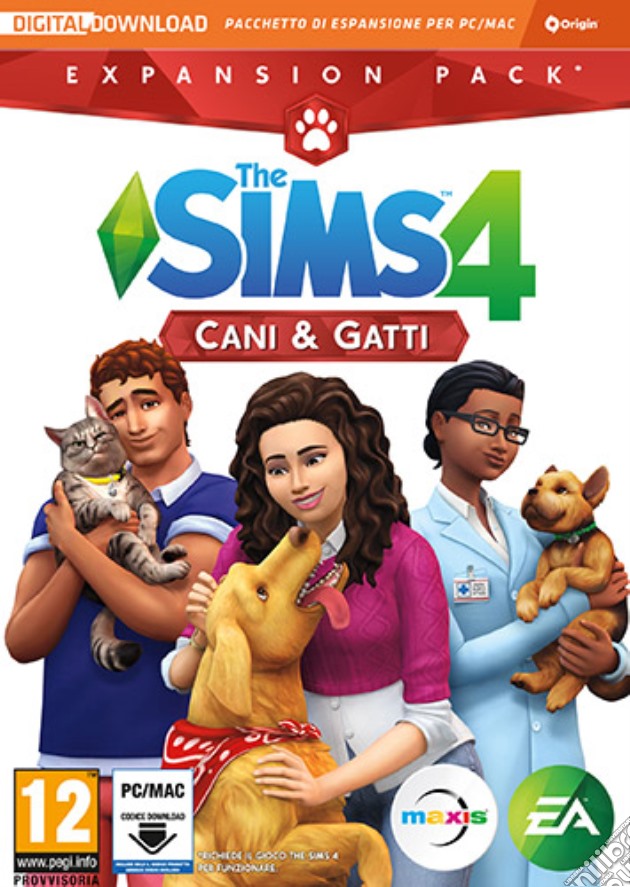 The Sims 4 Cani & Gatti (CIAB) videogame di PC