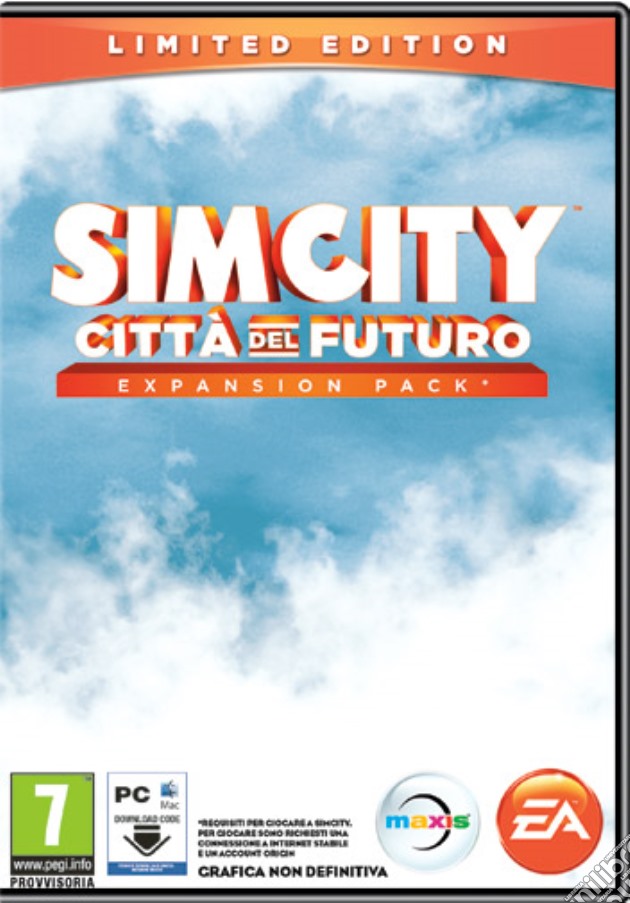 SimCity: Citta'del Futuro (Ep.11) Ltd Ed videogame di PC