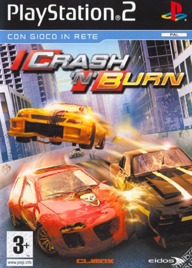 Crash N' Burn videogame di PS2